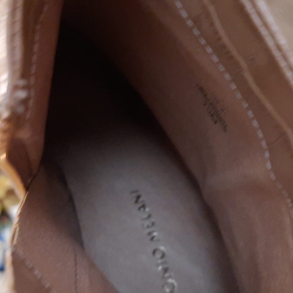 Blonde or light tan Antonio Melani boots size 10M crocodile leather - Picture 10 of 10